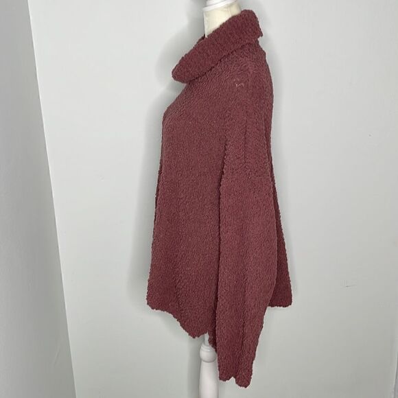 Bobeau bubble knit or popcorn knit turtleneck sweater. Size 2X. - Picture 2 of 6